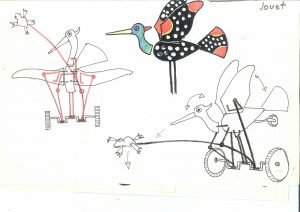 Les Trottoirs de Jo'burg...mirage - Dessins et croquis, Kiké