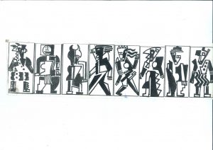 Les Trottoirs de Jo'burg...mirage, dessins et croquis de Kiké